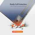 Lenovo Idea Tab Pro Dux Ducis Domo Tri-Fold Smart Folio Cover - Blå
