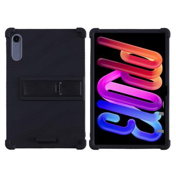 Lenovo Idea Tab Pro Gen 2 Silikoneetui med kickstand - Sort