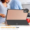 Lenovo Idea Tab Pro Gen 2 Tri-Fold Series Smart Folio-etui - Rosaguld