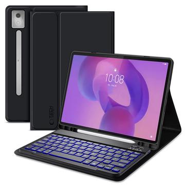 Lenovo Idea Tab Pro Tech-Protect SmartCase Pen Bluetooth-tastaturetui - sort