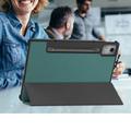 Lenovo Idea Tab Pro Tri-Fold Series Smart Folio-etui - Sortgrøn
