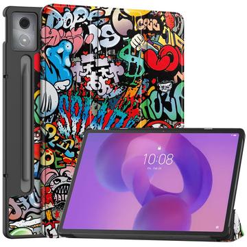 Lenovo Idea Tab Pro Tri-Fold Series Smart Folio-etui - Graffiti