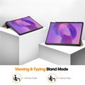 Lenovo Idea Tab Pro Tri-Fold Series Smart Folio-etui - Rosaguld