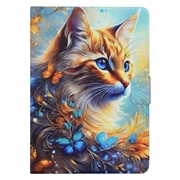 Lenovo Idea Tab Smart Folio Taske - Kat og sommerfugl