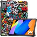Lenovo Idea Tab Tri-Fold Series Smart Folio-etui - Graffiti
