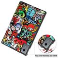 Lenovo Idea Tab Tri-Fold Series Smart Folio-etui - Graffiti