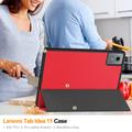Lenovo Idea Tab Tri-Fold Series Smart Folio-etui - rød