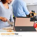 Lenovo Legion Y700 (2025) Tri-Fold Series Smart Folio Cover - Rødguld