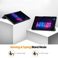 Lenovo Legion Y700 (Gen 5) Tri-Fold Series Smart Folio-etui - Sortgrøn