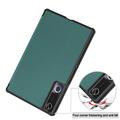Lenovo Legion Y700 (Gen 5) Tri-Fold Series Smart Folio-etui - Sortgrøn