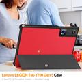 Lenovo Legion Y700 (Gen 5) Tri-Fold Series Smart Folio-etui - rød
