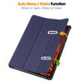Lenovo Tab K11 Plus Tri-Fold Series Smart Folio Cover - Blå
