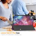 Lenovo Tab K11 Plus Tri-Fold Series Smart Folio Cover - Galakse