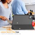 Lenovo Tab K11 Plus Tri-Fold Series Smart Folio Cover - Grå