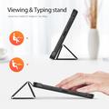 Lenovo Tab K9 Dux Ducis Domo Tri-Fold Smart Folio Cover - Sort