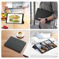 Lenovo Tab K9 Dux Ducis Domo Tri-Fold Smart Folio Cover - Sort