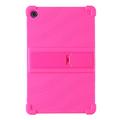Lenovo Tab M10 Plus Gen 3 silikoneetui med kickstand - hot pink