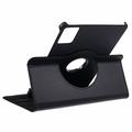 Lenovo Tab M11 360 Roterende Folio Cover - Sort