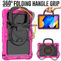 Lenovo Tab M11/Idea Tab Heavy Duty 360 Cover med Håndrem - Hot Pink