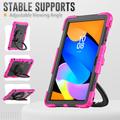 Lenovo Tab M11/Idea Tab Heavy Duty 360 Cover med Håndrem - Hot Pink
