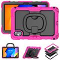 Lenovo Tab M11/Idea Tab Heavy Duty 360 Cover med Håndrem - Hot Pink