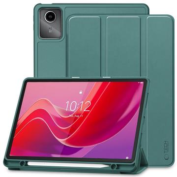 Lenovo Tab M11 Tech-Protect SmartCase Pen Tri-Fold Folio Cover - Grøn