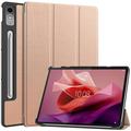 Lenovo Tab P12 Tri-Fold Series Smart Folio Cover - Rødguld