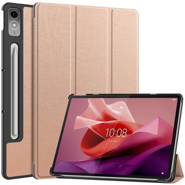 Lenovo Tab P12 Tri-Fold Series Smart Folio Cover - Rødguld