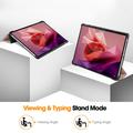 Lenovo Tab P12 Tri-Fold Series Smart Folio Cover - Rødguld