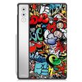 Lenovo Yoga Tab Plus Tri-Fold Series Smart Folio Cover - Graffiti