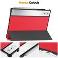 Lenovo Yoga Tab Plus Tri-Fold Series Smart Folio Cover - Rød