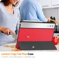 Lenovo Yoga Tab Plus Tri-Fold Series Smart Folio Cover - Rød