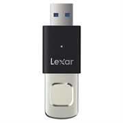 Lexar JumpDrive Fingerprint F35 Pro USB-A 3.2-flashdrev - 64GB