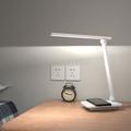 Lippa LED-bordlampe med trådløs opladning - hvid