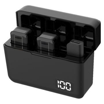 Lippa R9 True Wireless Noise-Cancelling USB-C-mikrofon med opladningsetui