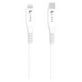 Lippa USB-C / Lightning-kabel 27W - 1 m - hvid