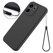 OnePlus Nord CE6 Flydende silikone cover med håndrem
