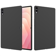 Samsung Galaxy Tab S11 Ultra Flydende silikone cover - sort