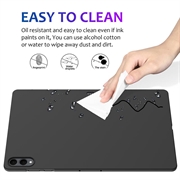 Samsung Galaxy Tab S11 Ultra Flydende silikone cover - sort