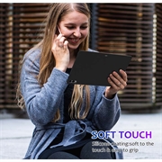 Samsung Galaxy Tab S11 Ultra Flydende silikone cover - sort