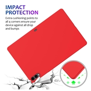 Samsung Galaxy Tab S11 Ultra Flydende silikone cover - Rød