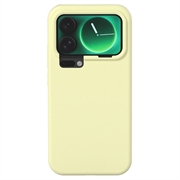 Xiaomi 17 Pro Max Flydende silikone cover - gul