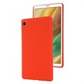 Samsung Galaxy Tab A7 Lite Liquid Silicone Cover - Rød