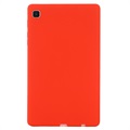 Samsung Galaxy Tab A7 Lite Liquid Silicone Cover - Rød
