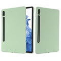Samsung Galaxy Tab S8/S7 Liquid Silicone Cover - Grøn