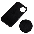 iPhone 14 Pro Liquid Silikone Cover - Sort
