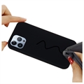 iPhone 14 Pro Liquid Silikone Cover - Sort