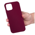 iPhone 14 Pro Liquid Silikone Cover - Vinrød
