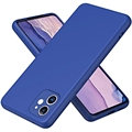 iPhone 11 Liquid Silicone Cover - Blå