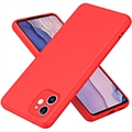 iPhone 11 Liquid Silicone Cover - Rød